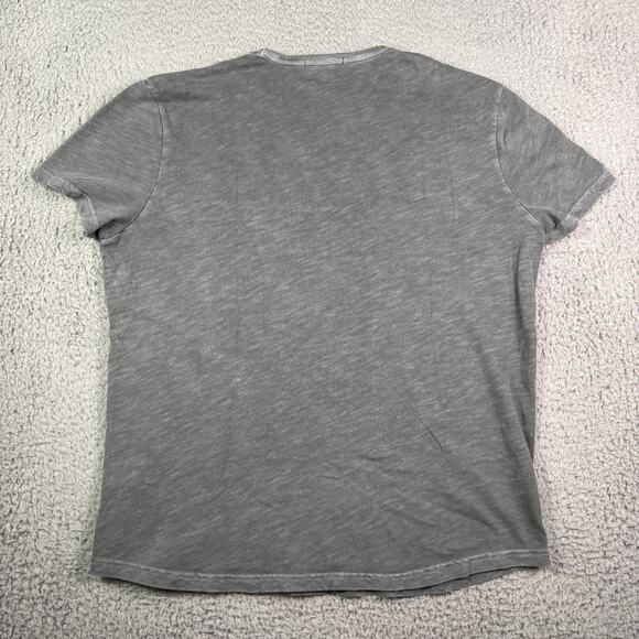 Marine Layer Shirt Mens Medium Gray Washed Slub Pocket Tee Crewneck 14588 - Picture 6 of 9